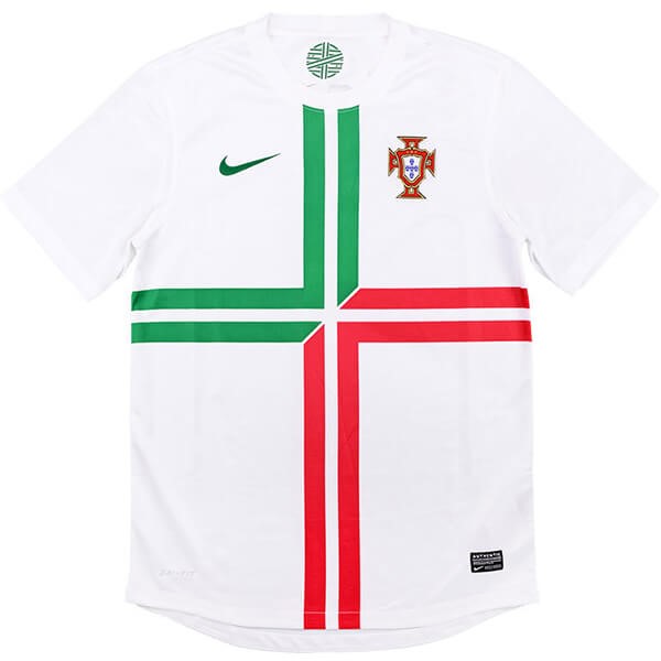 Authentic Camiseta Portugal 2ª Retro 2012 Blanco